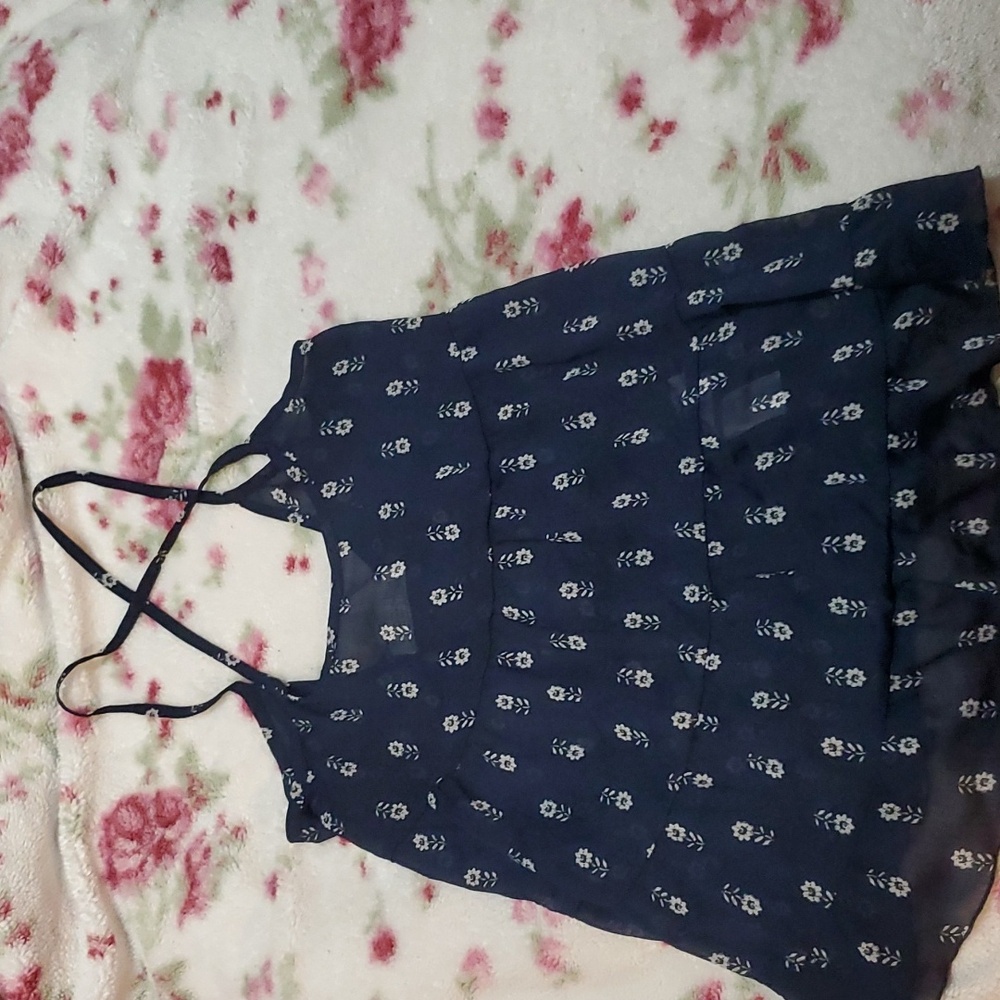 See thru flowy top